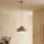 KIVI pendel med ledning 1xE27/15W/230V beige