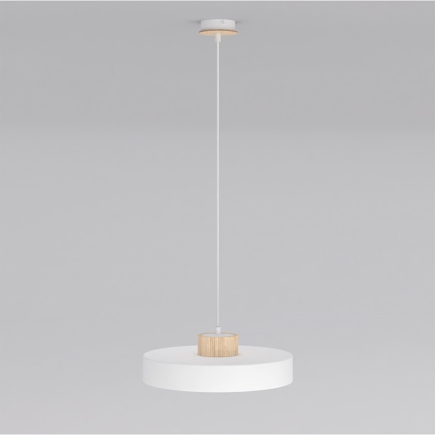 KIVI pendel med ledning 1xE27/15W/230V hvid