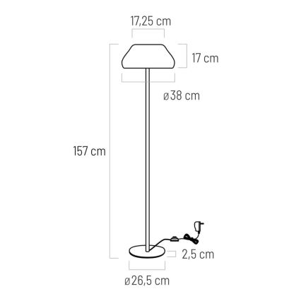 LED PADDY LED/18W/230V hvid