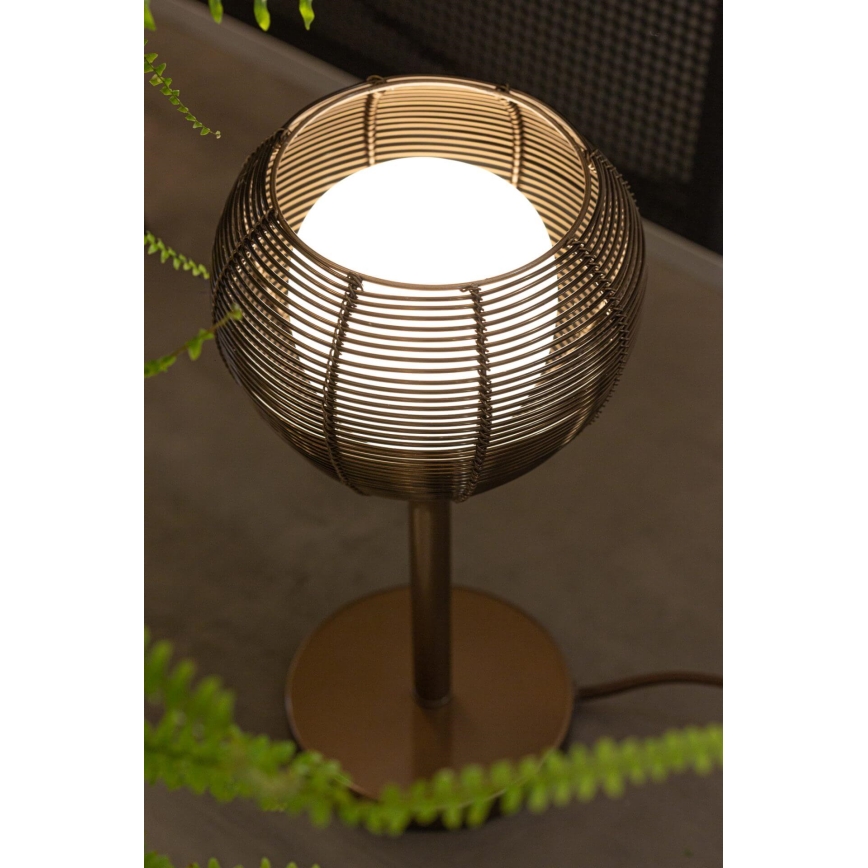 Bordlampe NEST 1xE14/7W/230V kobberfarvet