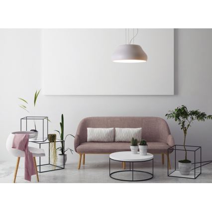 LED lysekrone på kabel PADDY LED/24W/230V hvid