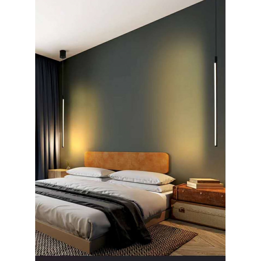 LED lysekrone på kabel VIZIO LED/9W/230V sort