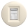 Kliklap - Retro dataudtag uden ramme, beige