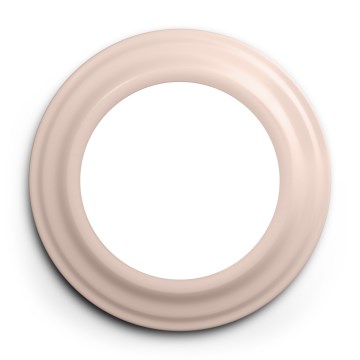 Kliklap - Retro enkel ramme, gammelrosa