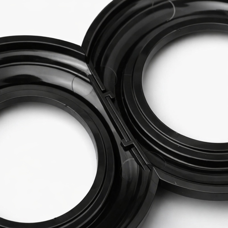 Kliklap - Retro midterramme, sort