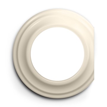 Kliklap - Retro ramme endestykke beige