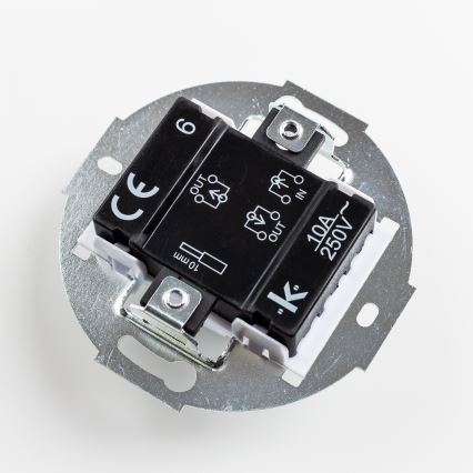 Kliklap - Retro trappeafbryder uden ramme nr. 6 blå