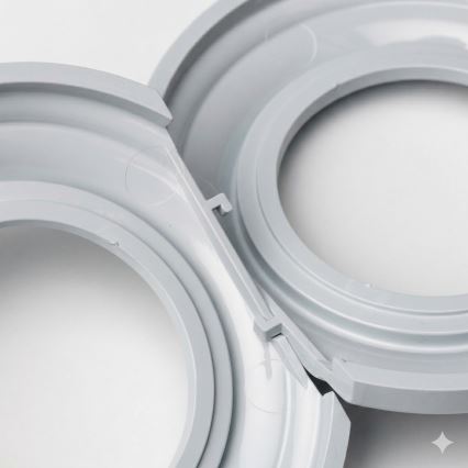 Kliklap - Retroramme i kantgrå