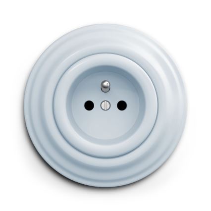 Kliklap - Vintage socket 230V blå