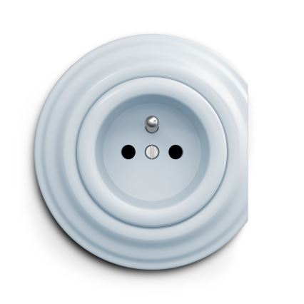 Kliklap - Vintage socket 230V blå