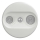 Kliklap - Vintage telefonstik TV+R (continuous) uden ramme hvid