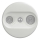 Kliklap - Vintage telefonstik TV+R (terminal) uden ramme hvid