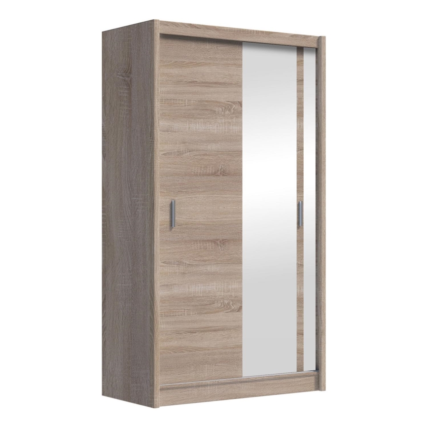 Klædeskab SABRINA 120x215 cm eg sonoma