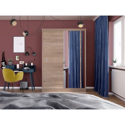 Klædeskab SABRINA 150x215 cm eg sonoma