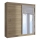 Klædeskab SABRINA 203x215 cm eg sonoma