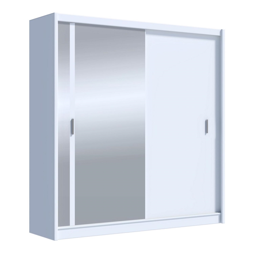 Klædeskab SABRINA 203x215 cm hvid