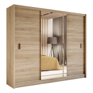 Klædeskab SABRINA 250x215 cm eg sonoma