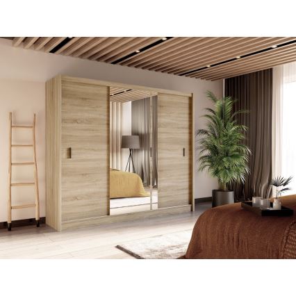 Klædeskab SABRINA 250x215 cm eg sonoma