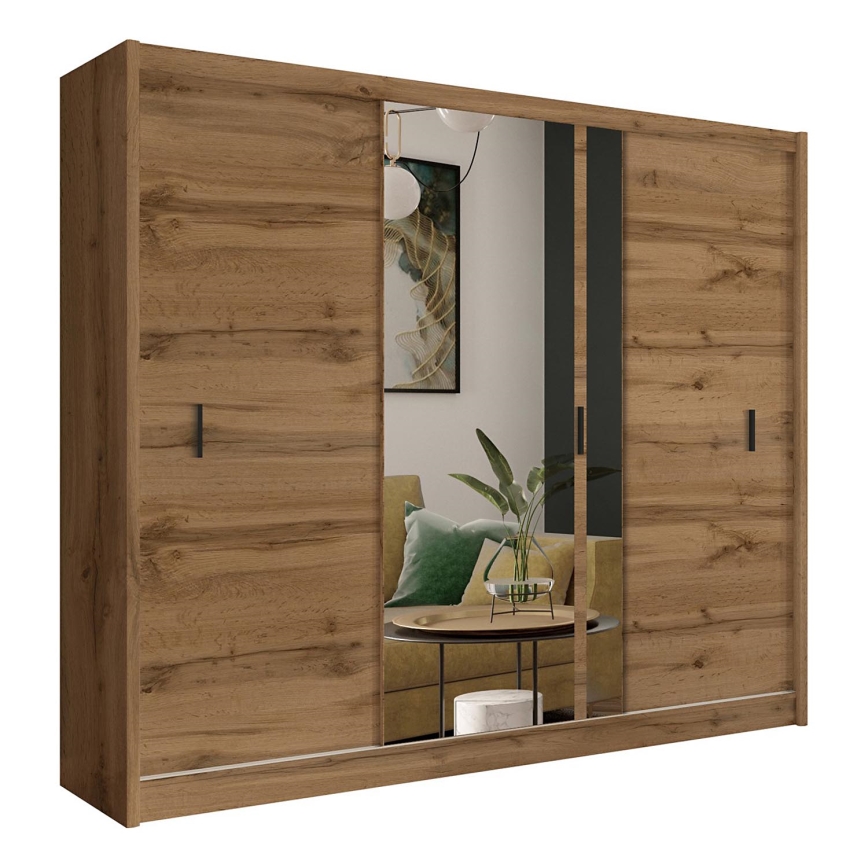 Klædeskab SABRINA 250x215 cm eg woltan