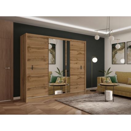 Klædeskab SABRINA 250x215 cm eg woltan