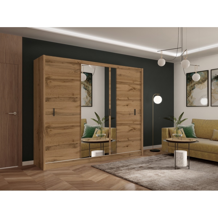 Klædeskab SABRINA 250x215 cm eg woltan