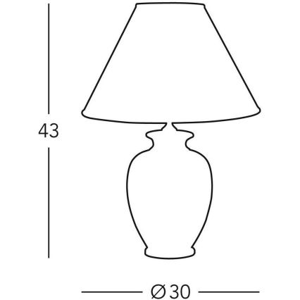 Kolarz 0014.73.6 - Bordlampe TLAVORIO 1xE27/100W/230V