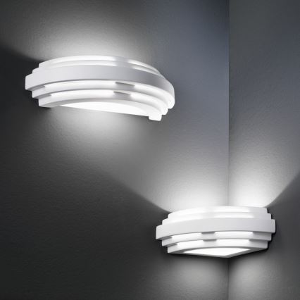 Kolarz 0290.61E - Væglampe STIEGEL 1xG9/60W/230V hvid