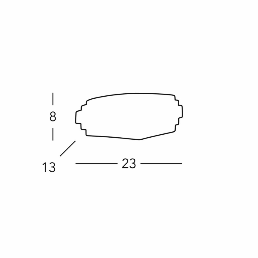 Kolarz 0290.61E - Væglampe STIEGEL 1xG9/60W/230V hvid
