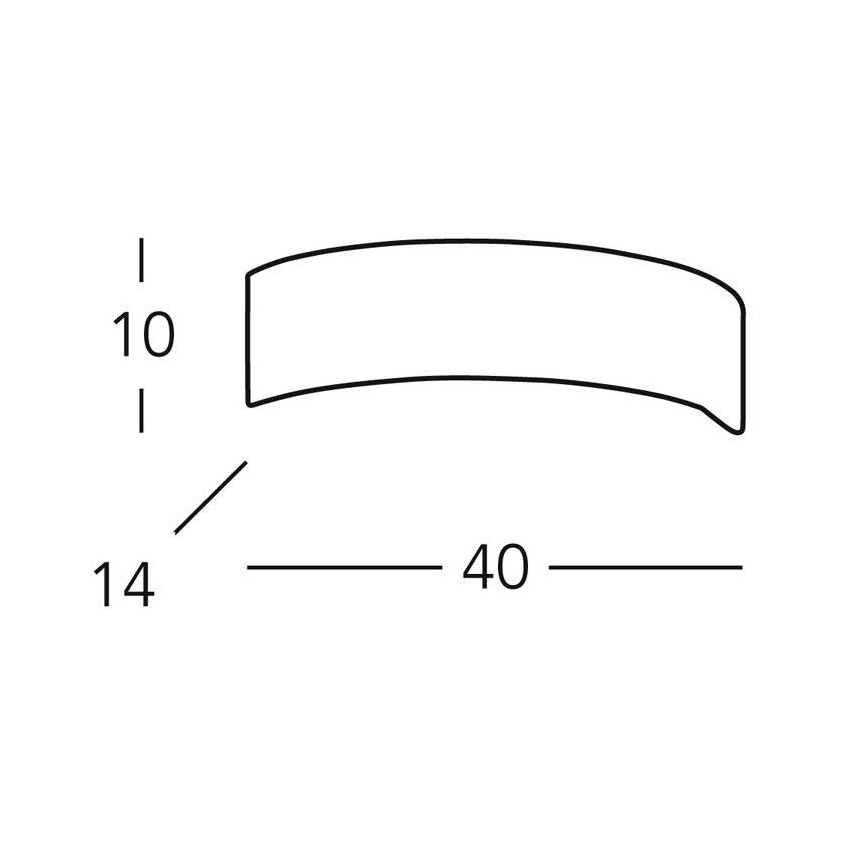 Kolarz 0291.61 - Væglampe ARCO 1xG9/48W/230V