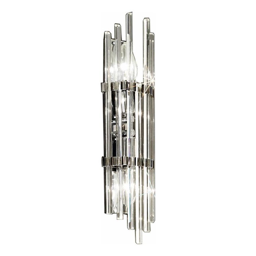 Kolarz 0342.62M.5 - Væglampe ONTARIO 2xE14/40W/230V 41 cm skinnende krom