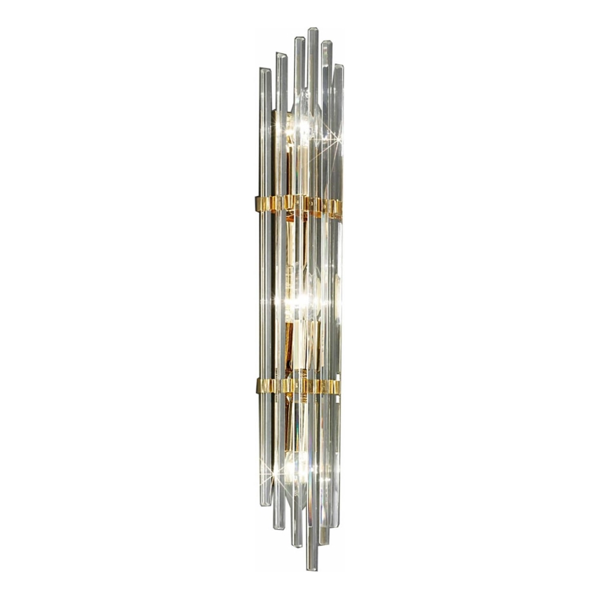 Kolarz 0342.63.3 - Væglampe ONTARIO 3xE14/40W/230V 60 cm 24K guldfarvet