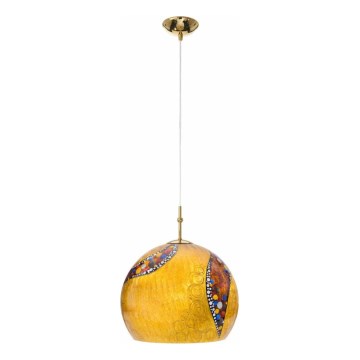 Kolarz 0392.31M.3.Ki.Au - Pendel LUNA 1xE27/60W/230V 24K guldfarvet