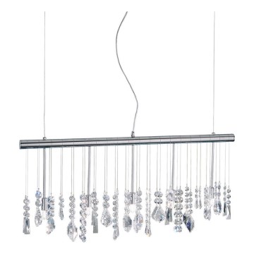 Kolarz 104.85.5 - Lysekrone i krystal STRETTA 5xG9/40W/230V skinnende krom