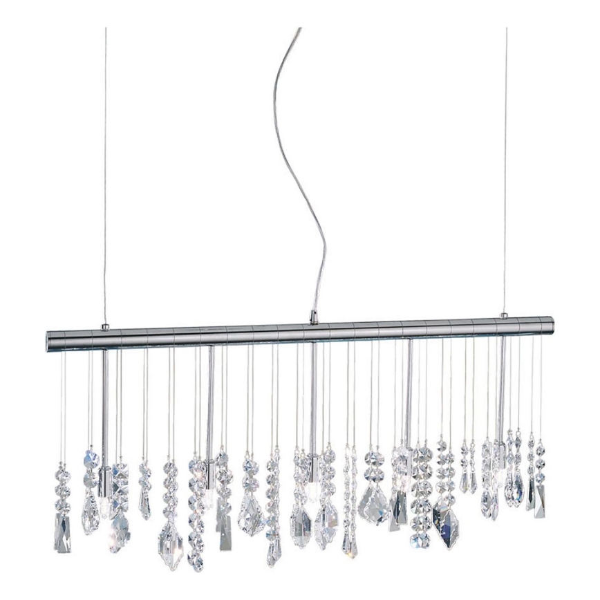Kolarz 104.85.5 - Lysekrone i krystal STRETTA 5xG9/40W/230V skinnende krom