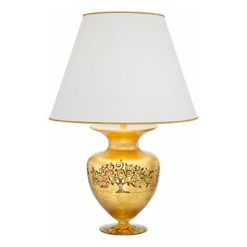Kolarz 1417.71M.Mu - Bordlampe ANFORA 1xE27/100W/230V 24K guldfarvet