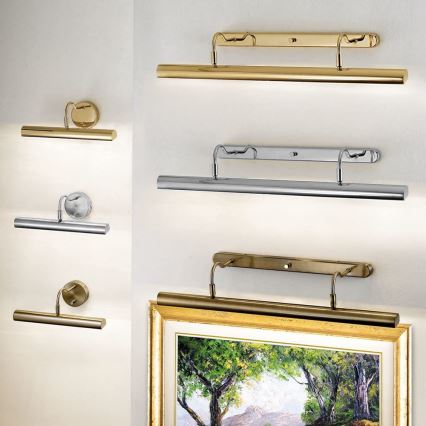 Kolarz 2237.62.6 - Gallerilampe dæmpbar LOUVRE 2xG9/40W/230V