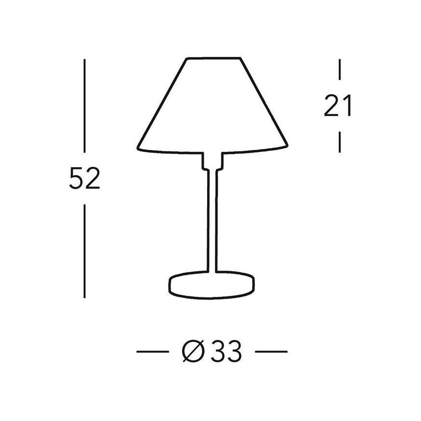 Kolarz 264.70.4 - Bordlampe HILTON 1xE27/60W/230V