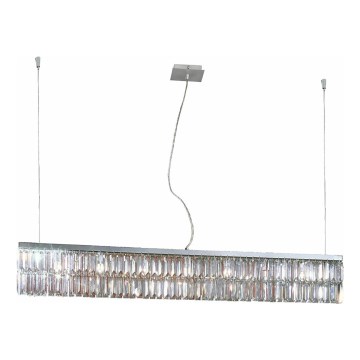 Kolarz 314.87.5 - Lysekrone i krystal PRISMA 7xG9/25W/230V skinnende krom