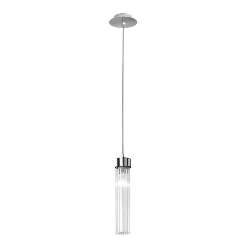 Kolarz 6009.30150 - Pendel RAGGIO 1xE14/25W/230V sølv