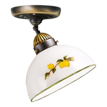 Kolarz 731.10.126 - Loftlampe NONNA 1xE27/75W/230V diameter 20 cm citroner