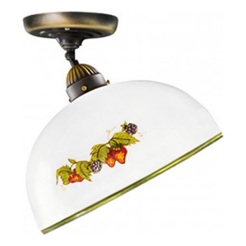 Kolarz 731.10.136 - Loftlampe NONNA 1xE27/75W/230V diameter 30 cm vindruer/jordbær
