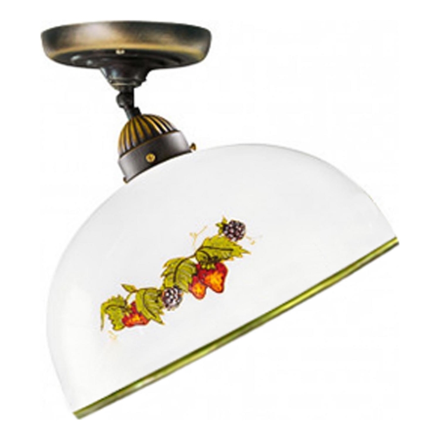 Kolarz 731.10.136 - Loftlampe NONNA 1xE27/75W/230V diameter 30 cm vindruer/jordbær