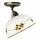 Kolarz 731.10.137 - Loftlampe NONNA 1xE27/75W/230V diameter 30 cm vindruer