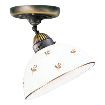 Kolarz 731.10.170 - Loftmonteret lysekrone NONNA 1xE27/75W/230V, Ø 20 cm, blomsterdesign i roseguld