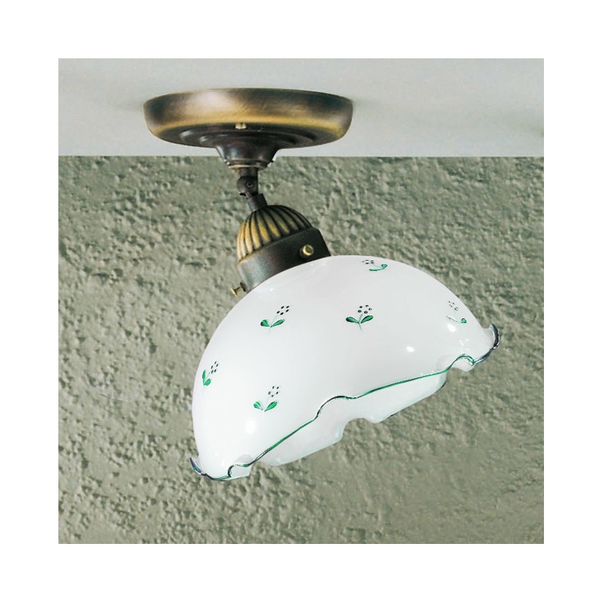 Kolarz 731.10.21 - Spotlampe NONNA 1xE27/75W/230V grøn