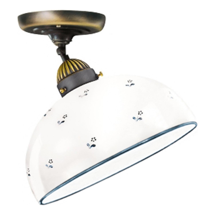 Kolarz 731.10.24 - Loftlampe NONNA 1xE27/75W/230V diameter 30 cm blå