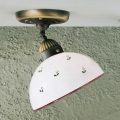 Kolarz 731.10.68 - Loftlampe NONNA 1xE27/75W/230V diameter 30 cm rød