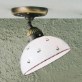 Kolarz 731.10.69 - Loftlampe NONNA 1xE27/75W/230V diameter 20 cm rød
