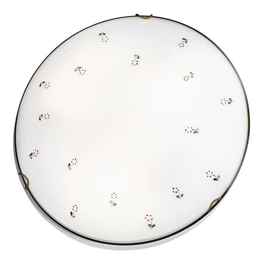 Kolarz 731.12.4.70 - Loftlampe NONNA 2xE27/60W/230V diameter 40 cm grøn