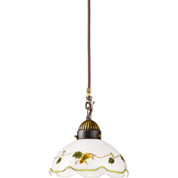 Kolarz 731.30.110 - Pendel med wire NONNA 1xE27/75W/230V Ø 20 cm vinrød